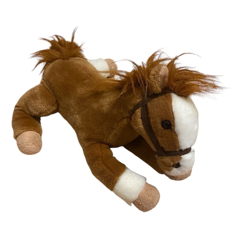 Vintage Wells Fargo Plush Horse Stuffed Animal Kids Toy